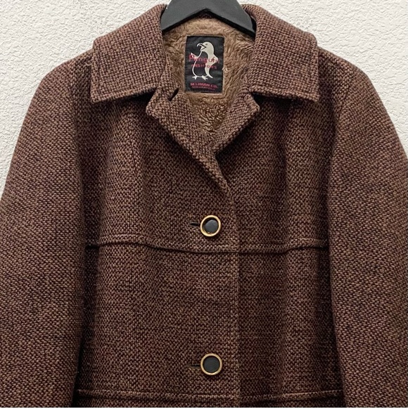 Vintage Penguin Fashions Minneapolis Sherpa Lined Deep Pile Borg Winter Coat - Picture 8 of 16